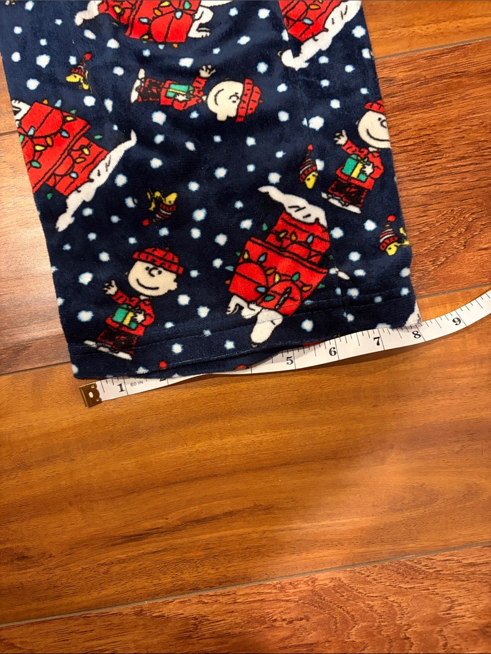 Peanuts Charlie, Snoopy, and Woodstock pajama pants in size small. - Picture 6 of 8